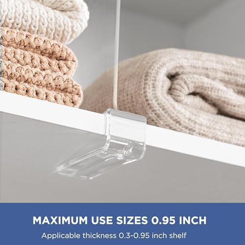 HBlife 4 Pack Closet Organizers and Storage, Vertical Purse Organizer