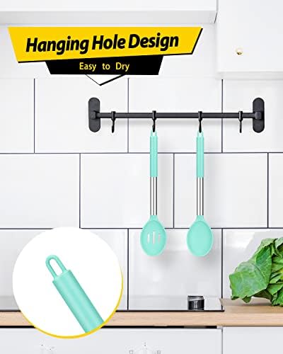 BUNDLEPRO Silicone Cooking Spoons