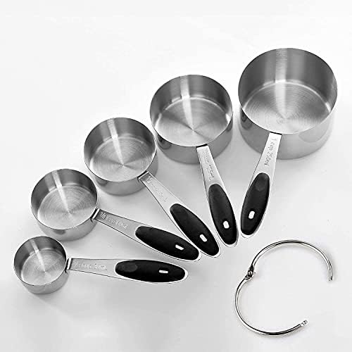 EDELIN Measuring Cups and Magnetic Measuring Spoons Set