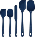 5-Piece Silicone Spatula Set, Reinforced Core & Connections