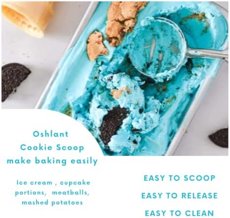 Cookie Scoop, 18/8 Stainless Steel Cookie Scooper, Cookie Scoops