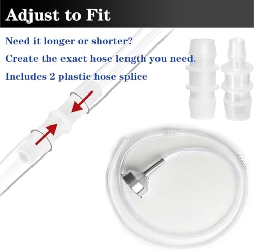 Steel Transmission Funnel with 2 Clear Tubing