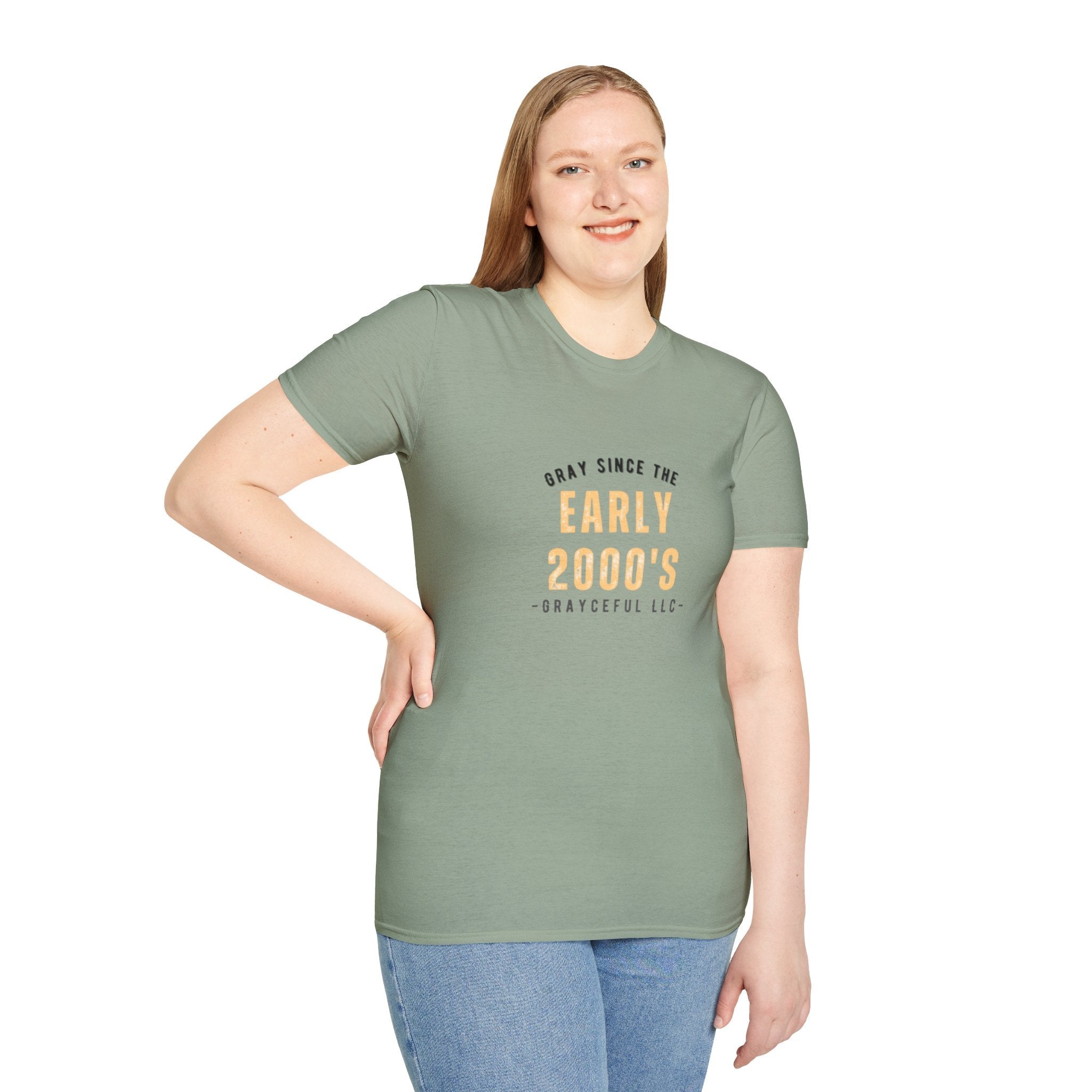 Unisex Softstyle Cotton Crewneck T-Shirt: Minimalist Casual Tee