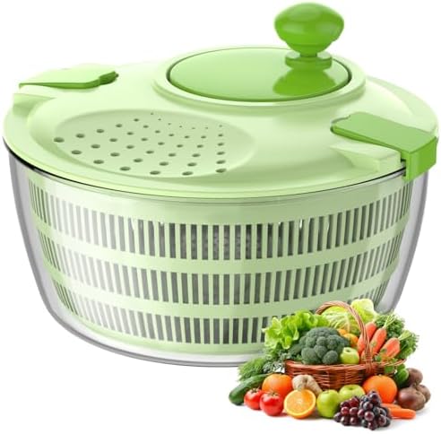 Salad Spinner 4.4 QT Lettuce Spinner