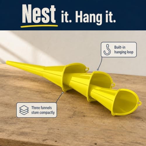 Long Neck Automotive Funnel