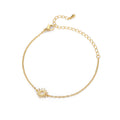 Hollow Gold Chain Stainless Steel Bracelet Star Pendant