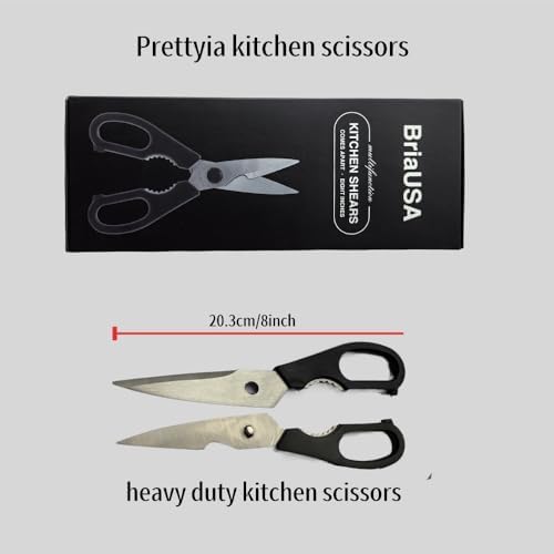 Prettyia Kitchen Shears, scissors all purpose kitchen scissors