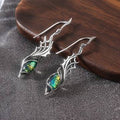 European And American Style Fashionable Retro Waterdrop Pendant Earrings
