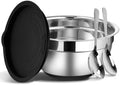 ShineMe Stainless Steel Salad Bowl