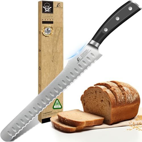 CoquusAid Resharpenable Bread Knife