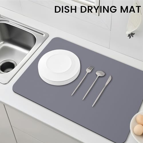 Dish Drying Mat Absorbent Dish Drying Mats