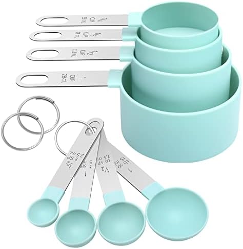 Measuring Cups Set Measuring Spoons Set, Nesting Measure Cups