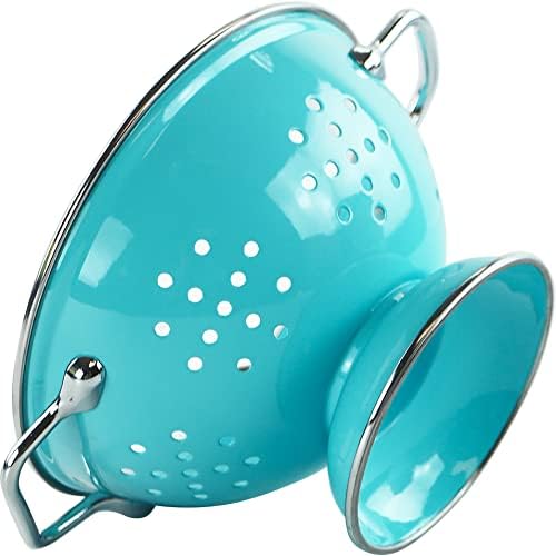 Calypso Basics by Reston Lloyd Powder Coated Enameled Colander, 1 Quart