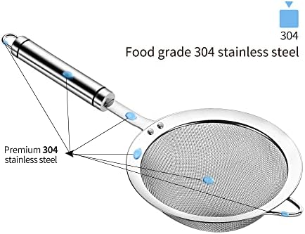 Stainless Steel Fine Mesh Strainers