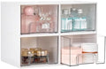 Vtopmart 4 Pack Small Stackable Storage Drawers