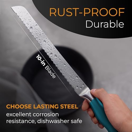 Orblue Serrated Bread Knife