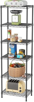 SINGAYE Metal Shelves Wire Shelving Storage Standing Adjustable Shelf Unit