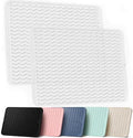 2 Pack Silicone Dish Drying Mat