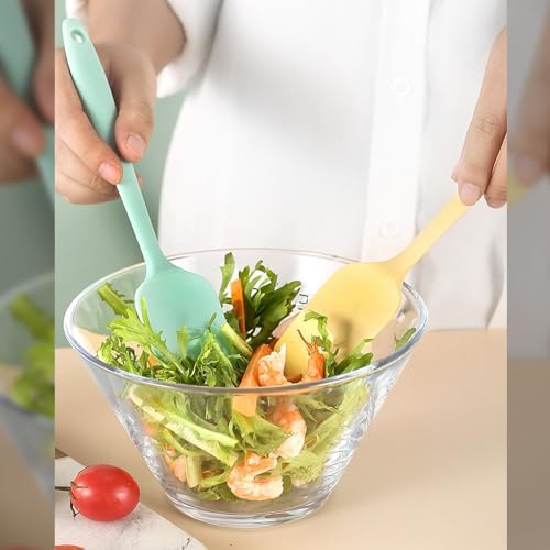 8 PCS, 8.2Inch Silicone Spatulas Rubber Spatula Small Spatula Baking Mini