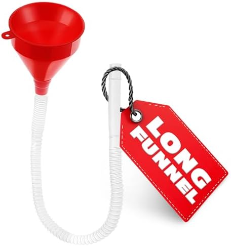 3" Wide × 23" Long Funnel with Hose