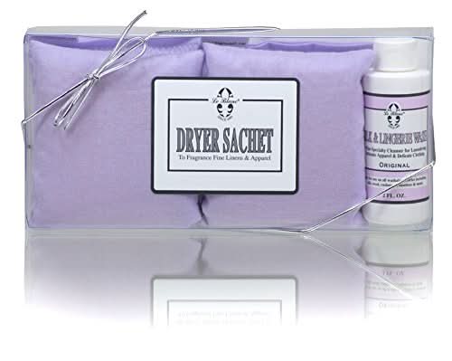 Le Blanc Original Dryer Sachet double pack in lavender and white minimalist packaging.