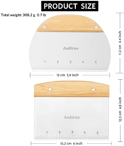 Asdirne Dough Cutter, Dough Scraper