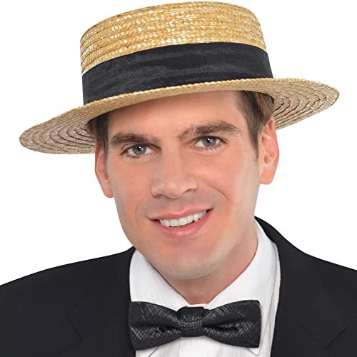 Skimmer Hat Costume Accessory
