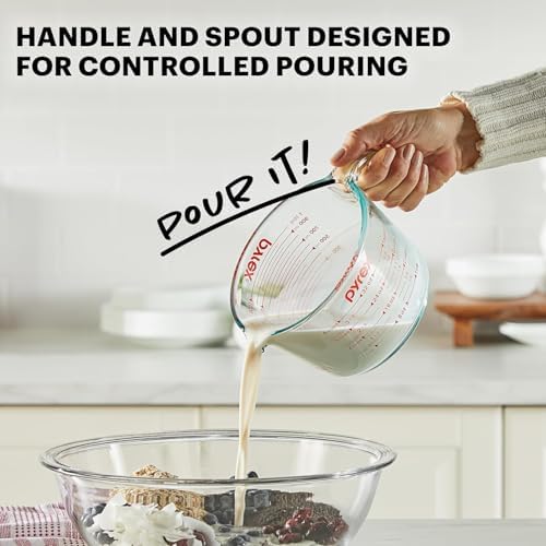 Pyrex Essentials Glass Measuring Cups Set