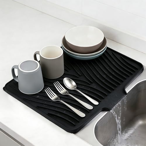 Silicone Dish Drying Mat for Kitchen Counter