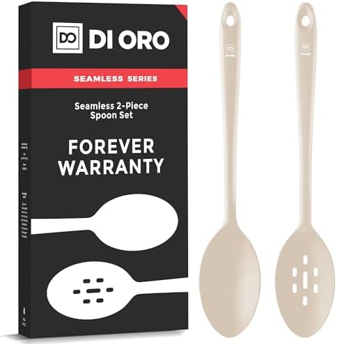 DI ORO Silicone Cooking Spoons