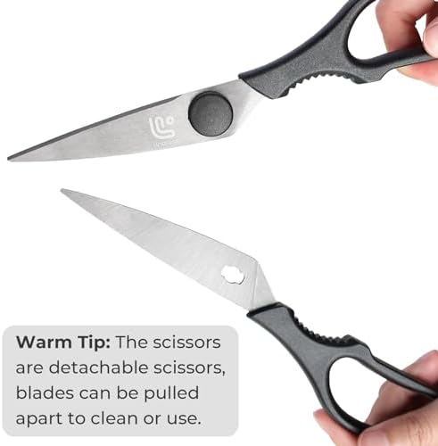 Linoroso Kitchen Scissors All Purpose Kitchen Shears