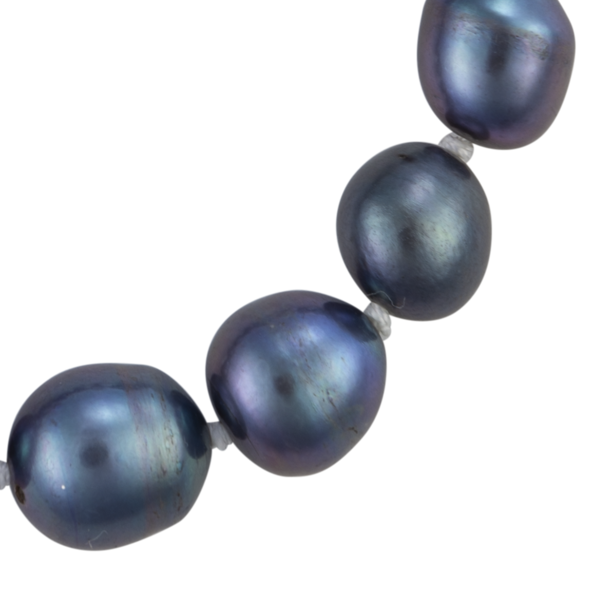 Baroque Freshwater Pearl Bracelet with Crystal Magnetic Clasp - Image 9