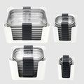 Food Storage Container Lids Organizer