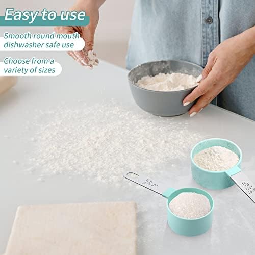Measuring Cups Set Measuring Spoons Set, Nesting Measure Cups