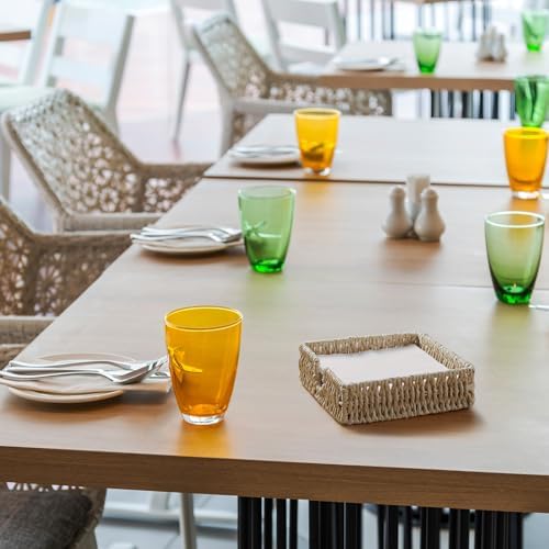 Napkin Holder for Table, Woven Paper Rope Napkin Holders For Paper Napkins