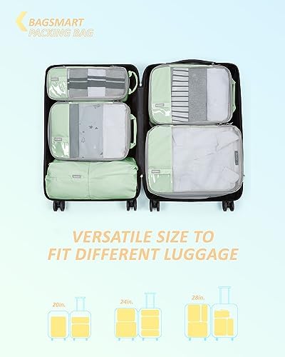 BAGSMART Compression Packing Cubes
