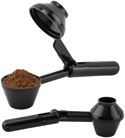 2pcs Coffee Scoop & Funnel for Reusable K Cup Refillable Coffee Pods Coffees