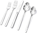 KINGSTONE 40 Piece Silverware Set, Flatware Set