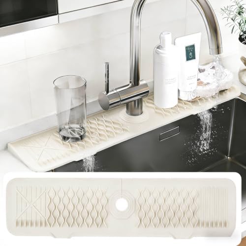 EBIGIC 24 Inch Silicone Faucet Mat