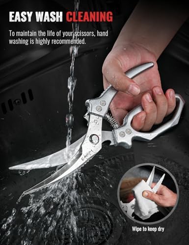 Emojoy 2-Piece Kitchen Scissors Set
