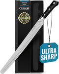 Cutluxe 14" Slicing Carving Knife – Extra-Long Brisket Knife