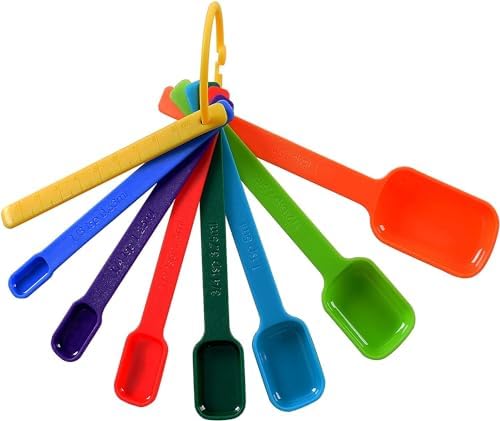 Plastic Measuring Spoons 8-Piece