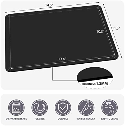 WK Flexible Plastic Cutting Boards Mats