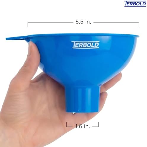 3pc Wide Mouth Canning Funnels for Filling Bottles and Mason Jars | Large Spout