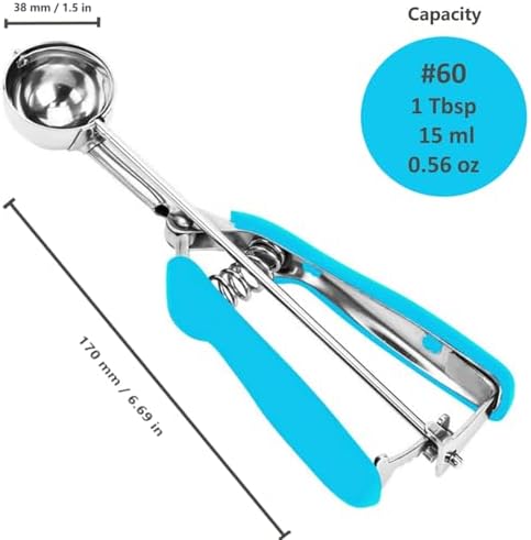 Cookie Scoop, 18/8 Stainless Steel Cookie Scooper, Cookie Scoops