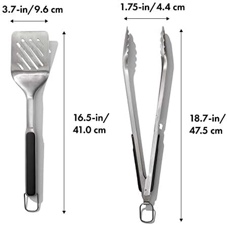 OXO Outdoor Grilling Turner and Tongs Set