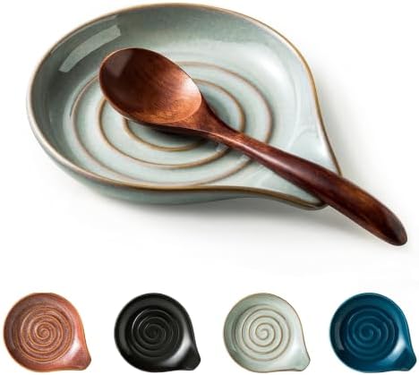 Spoon Rest, Large Ceramic Spoon Holder