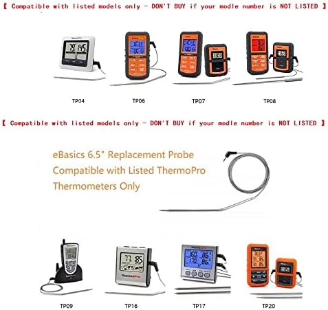 BBQ Grill Meat Thermometer Probe Replacement