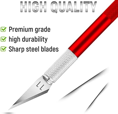 JETMORE 10 Pack Exacto Knife Set, Precision Exacto Knife