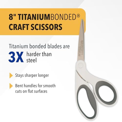 Westcott 8" Bent Craft Scissors